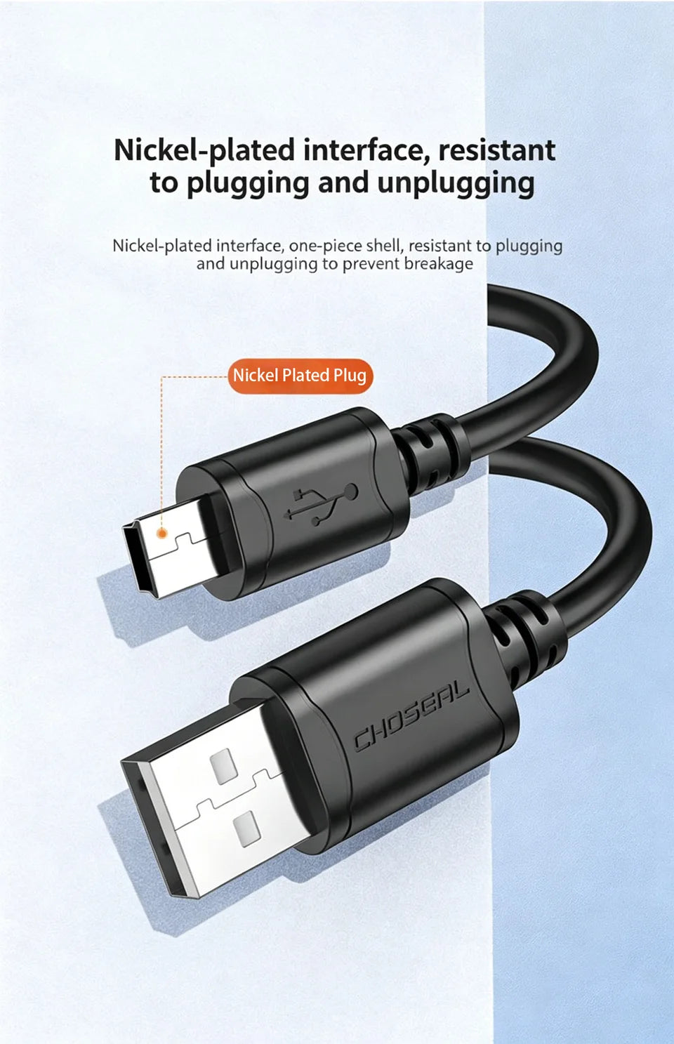 Mini USB Charging Cable